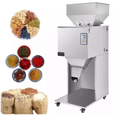 China Food Particles Seeds Mushroom Rice Sugar Coffee Powder Hardware Weighing Filling Machine Automatic for sale