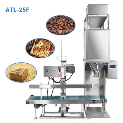 China Food 25kg Large Capacity Quantitative Weighing and Filling Packing Machine for Frozen Foods Coffee Bean Granules Powder for sale