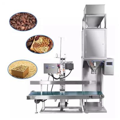 China Food Large Capacity Quantitative Granule Packing Vertical Packaging Semi-auto Powder Filling Machine Price for sale