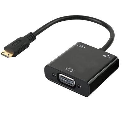 China Wholesale COMPUTER FARSINCE mini HDMI male to female VGA 15pin 1080P video display adapter for sale