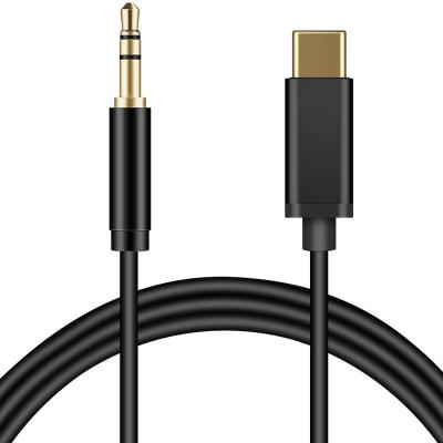 China FARSINCE COMPUTER USB C to 3.5mm cable type C to AUX audio silver. 3.5 dac cable for sale