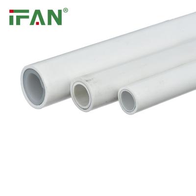 China IFAN Wholesale PN25 White Full Size PPR Piping Plastic Water Pipe Aluminum Composite PPR Pipe for sale