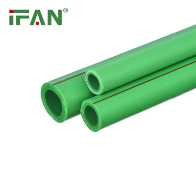 China IFAN Hot Selling High Pressure Green Aluminum PPR Pipe PN20 Cold Hot Water Tube Plumbing PPR Pipe for sale