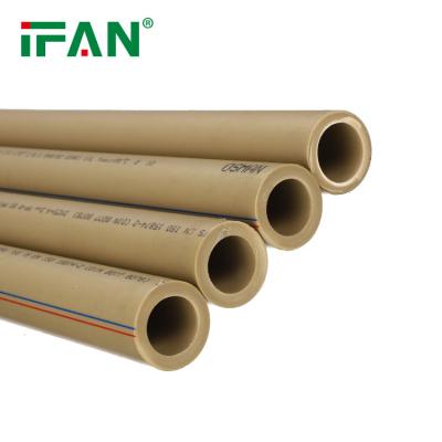 China IFAN Factory Supplier 4m Brown PPR Water Pipe Full Size PN12.5 PPR Pipe for sale