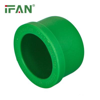 China IFAN High Quality Green End Cap PPR Pipe Fitting Full Size Pipe Connector Water Pipe PPR Fitting zu verkaufen