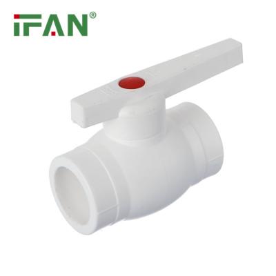 China IFAN Wholesale Factory Price PPR Fittings for hot water Supply PPR Ball Valve for sale