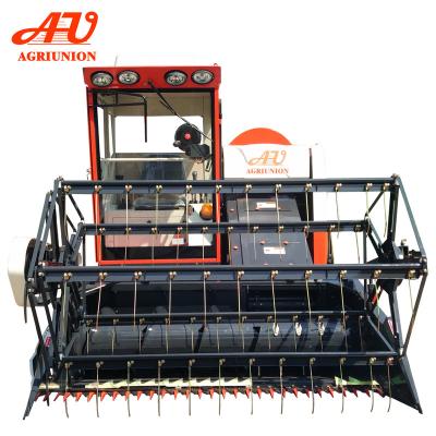 China Agriculture RICE WHEAT COMBINE HARVESTER WITH CABIN AND AIR CONDITION for sale