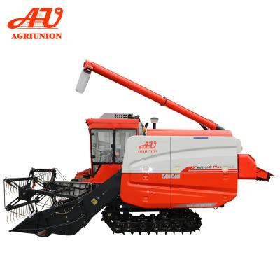 China Agriculture 4LZ -4.0 AGRIUNION KUBOTA RICE WHEAT HARVESTER for sale