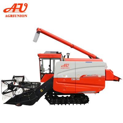 China AGRIUNION agriculture unhusked rice wheat straw bale harvester for sale