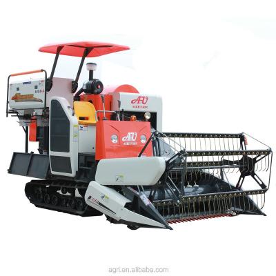 China Grain Harvester AGRIUNION Mini Rice Combine Harvester Machine for sale