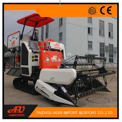 China Agriculture AGRIUNION 88 HP Paddy Field Harvester Machinery for sale