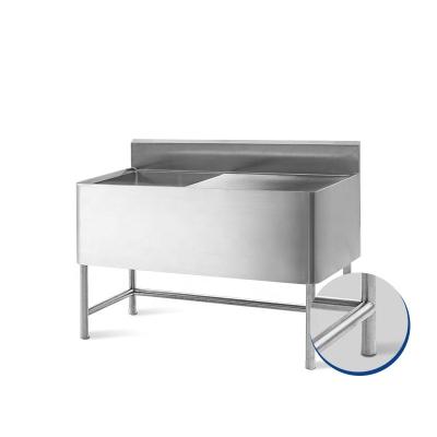 China With Faucet Stainless Steel Three Compartment Operation Theater Sink In Modular Clean Room for sale