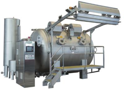 China Low Liquor Ratio Dyeing Machine , High Temperature Overflow Dyeing Machine for sale