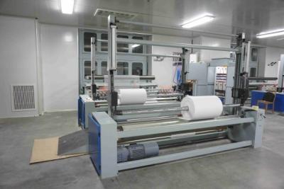 China Drying And Slitting Combined 1600mm Medical Gauze Machine for sale