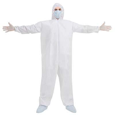 China Microporous Factory Comfortable Safety Membrane Hot Selling White Breathable Coverall for sale