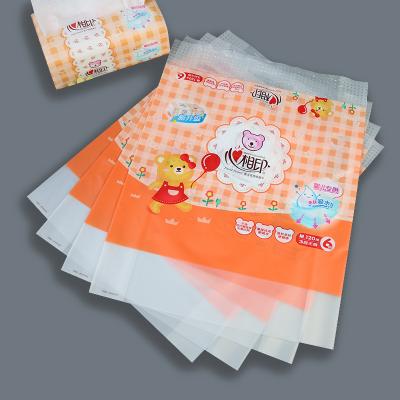 China Factory Price Recyclable Wholesale Custom Printing Plastic Tissue Paper Packaging Bag With Logo for sale