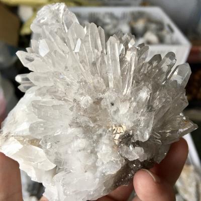 China China Wholesale Natural Rough White Clear Quartz Stone Raw Crystal Rock Cluster for sale