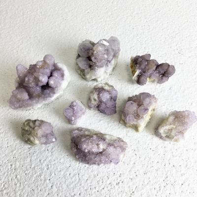 China Wholesale Natural Raw Rough Purple Amethyst Quartz Quartz Stone Cactus Stone Cluster for sale