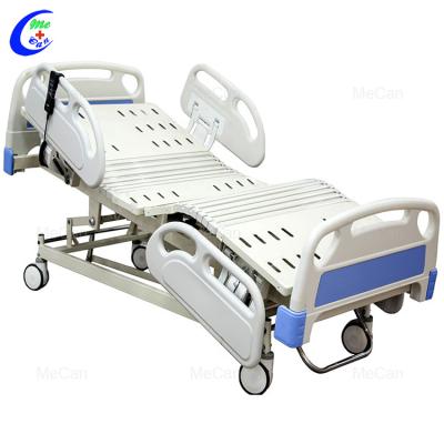 China Electric Medical Hospital Bed Furniture ICU 5 Function Electric Nursing Hospital Bed for sale