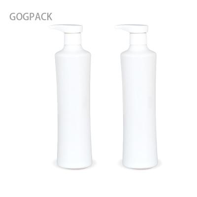 China 350 ml Quadrado HDPE Plastic Shampoo Container Body Lotion Pump Flasca 24/410 pescoço à venda