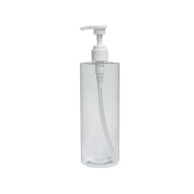 China 24/410 Botella de bomba de plástico PET para cuello para loción corporal transparente reciclable en venta