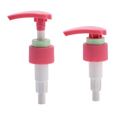 China 2.0cc Red Plastic Treatment Pump Cosmetic Dispenser Pump  Customization for sale