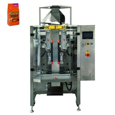 China High Quality Full Automatic Quad Seal Four Side Gusset Pouch Small Food Vertical Food Packing Machine for sale