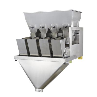 China Food 4 Head Linear Weigher Automatic Weighing Filling Packing Machine For Food for sale