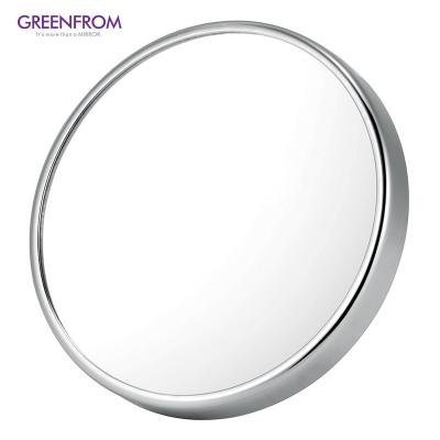 China Magnifying Suction Cup 6Inch Wall Curved Hanging Mounted Flexible Magnifying Bathroom Makeup 5X Mirror for sale