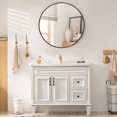 China GREENFROM 2021 Manufacturer New Design Wholesale Magnifying Bathroom Wall Mounted Vanity Mirror GMB100 for sale