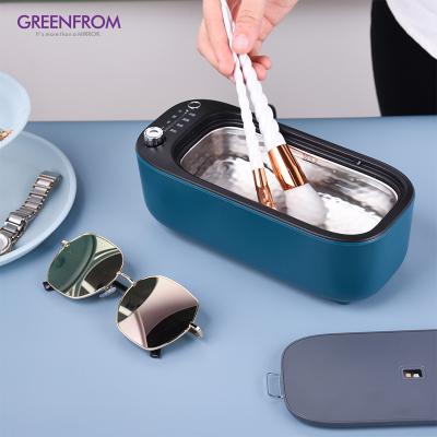 China Convenient 40Khz hotel and practical small household glass jewelry ultrasonic cleaner for sale