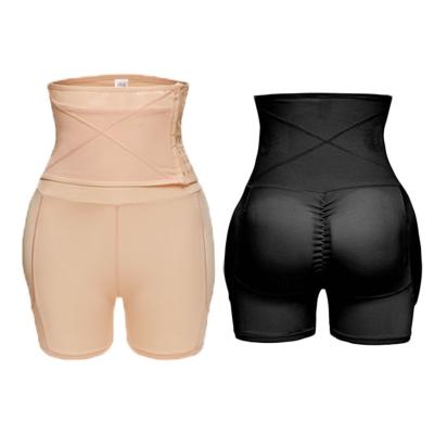 China 2021 New Arrival Antibacterial Ladies Shapewear Private Label Plus Size For Women Order Panties Body Shaper Butt Lifter Padded Hip Enhancer for sale