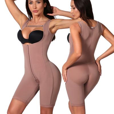 China Latex Waist Trainer Bodysuit Butt Lifter Tummy Control Tummy Control Waist Shaper Open Bust Antibacterial Full Body Slimmer Body Slimmer Open Bust for sale