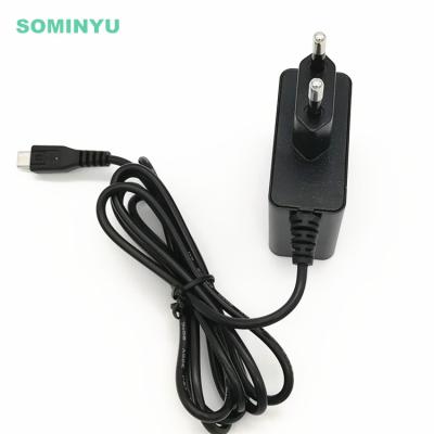 China PC 12v1a CE kc UL Listed 110v 220v AC DC Power Adapter 5V2A 6V2A 9V1A Power Supply for sale