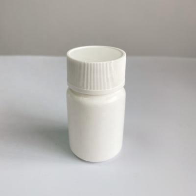 China Factory Wholesale 90cc HDPE Medicine Obvious Medicine Container White Tamper Evident Round Shape Plastic Pill Bottle for sale