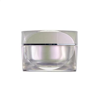 China Cosmetic Luxury Cosmetic Packaging Jars OEM Empty Cosmetic Containers Frosted Cosmetic Jar With Lids for sale