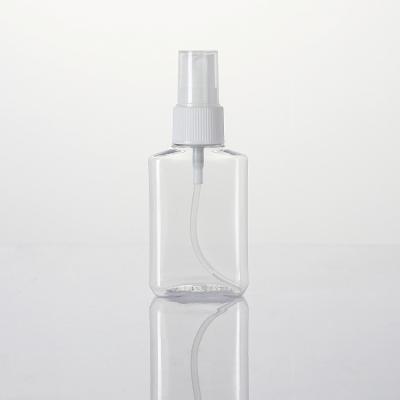 China PET Clear Acrylic Cosmetic Bottle Skin Care Mist Spray Bottle 30ml Fine Alcohol Spray Bottle for sale