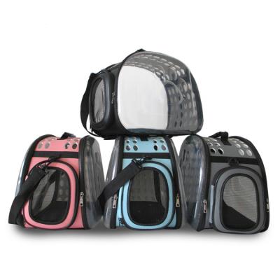 China EVA Cat Dog Pet Bag Carrier Breathable Carrying Travel Capsule Carry Bag Pet Carrier for sale