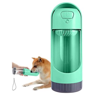 China Custom Logo Outdoor Travel Drink Dog Automatic Port Wholesale Pet Driver Water Bottle for sale