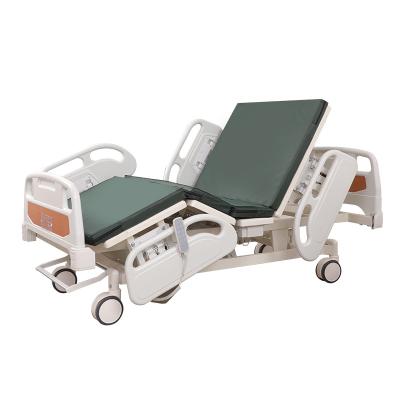 China Hosptial Electric Medical Hospital Furniture 5 Function Icu Nursing Patient Bed for sale