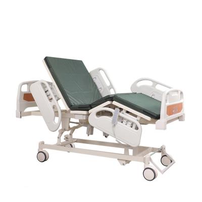 China Hot Selling Cheap Nursing Hospital Bed 5 Functions Hosptial Electric Medical Bed Treatment For Patient Homecare Icu Medical Equipment for sale