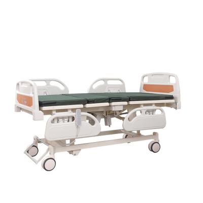 China Wholesale Hosptial Electric Control Five Function Nursing Bed Multifunctional Hospital Bed for sale