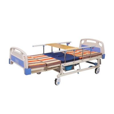 China Multifunctional Hosptial Medical Elderly Turn Over Patient Bed Home Nursing Beds With Toilet for sale