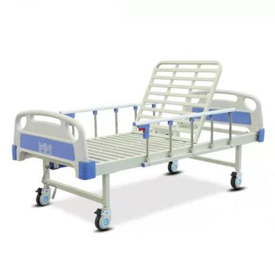 China Factory Wholesale High Quality Cheap Hosptial Factory Wholesale Manual Bed One Crank Single Patient Medical Function Bed Patient Home Hospital Bed 1 for sale