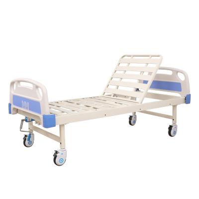 China Professional Manufacturer Cheap Hosptial 1 Eldely Crank Manual Hospital Bed Popular In Malaysia for sale