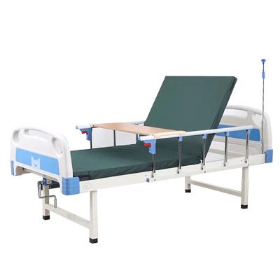 China Hosptial Good Quality Hospital Bed Cheap Crank Manual Medical Nursing Bed For Patient And Disable for sale