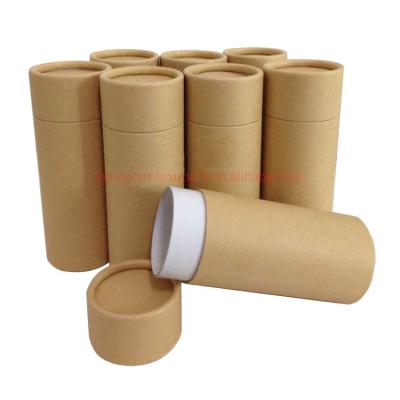 China Handmade Manufacturer Custom World Cover Cylinder Paper Can Paper Tube Kraft Paper Packaging Box for sale