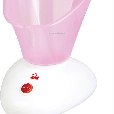 China Colorful Family Lady Plastic Hot Hydrating Water Face Steam Spa for sale