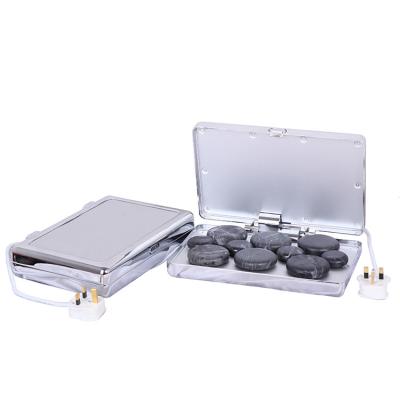 China Outdoor Massage Hot Stone For Lava Natural Stones Energy Hot Massage Rock Basalt Stones Heater Spa Safety for sale