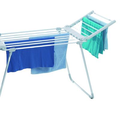 China Heater Electric Foldable Aluminum Clothes Towel Drying Rack Floor Design for sale